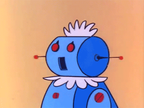 Robot domestico de I pronipoti muove le antenne